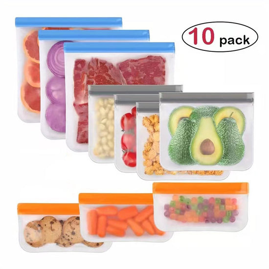 PEVA Transparent Food Storage Bags